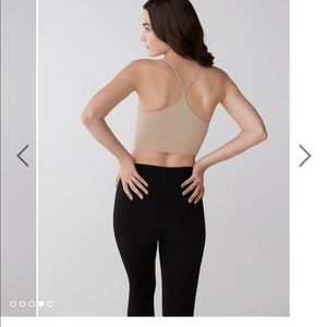 BCBG Tammi racerback bra - black M/L